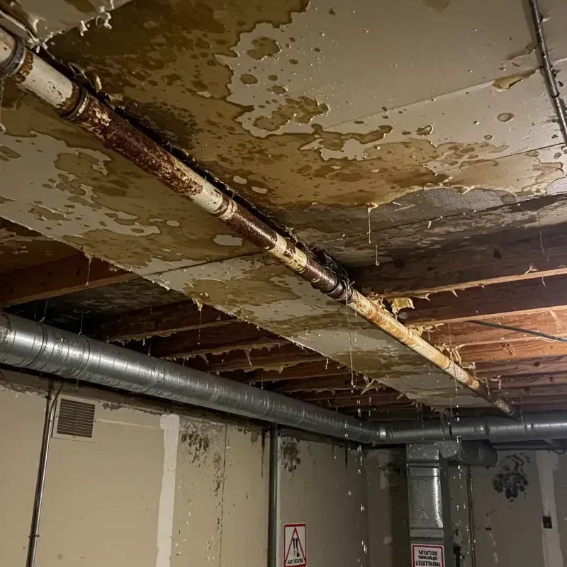 Ceiling Water Damage Repair in Winslow, ME